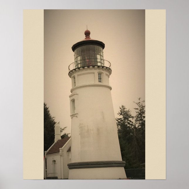Umpqua River Lighthouse, ELLER Poster (Framsidan)