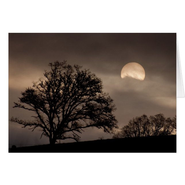 Umpqua Valley Sunrise OBS Kort (Framsidan Horizontal)