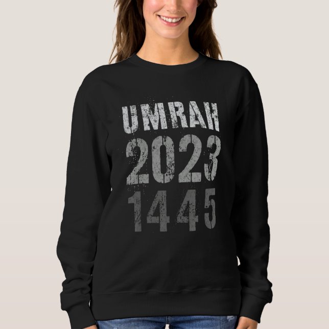 UMRAH 2023 Group Uniform Team Clothing 1445H Famil T Shirt (Framsida)