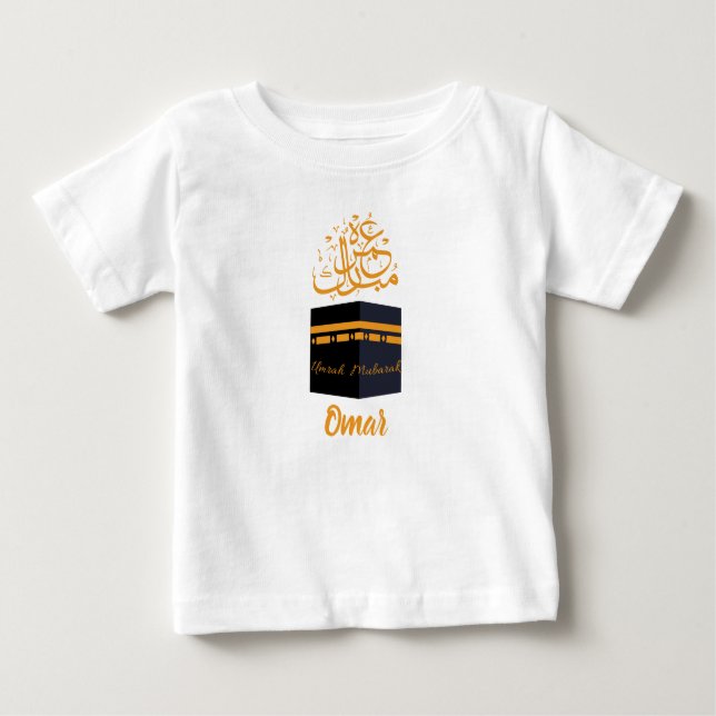 umrah mubarak t shirt (Framsida)