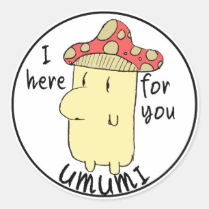 Umumi Shroom-Dood klistermärke