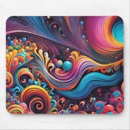 Un abstrait coloré musmatta