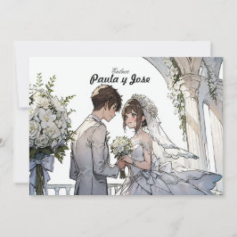 Un Amor Anime: Invitación Inbjudningar