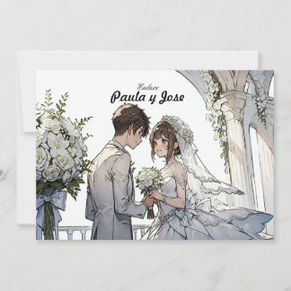 Un Amor Anime: Invitación Inbjudningar