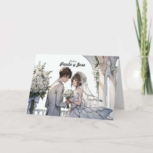 Un Amor Anime: Invitación Meddelande (Framsida)