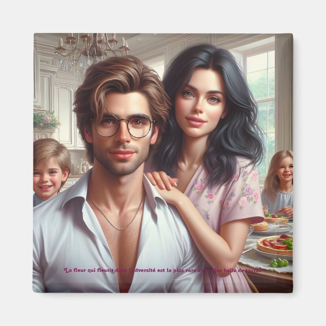  - Un Amour à Garder Précieusement Magnet (Framsidan)