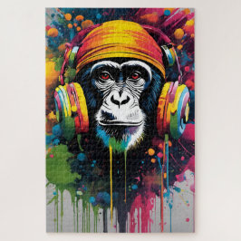 Un beau portrait en musique pussel
