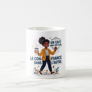 ✨ Un Café dans une Main, la Confiance dans l'Autre Magisk Mugg