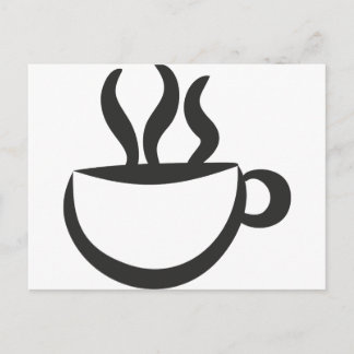 Un café? vykort