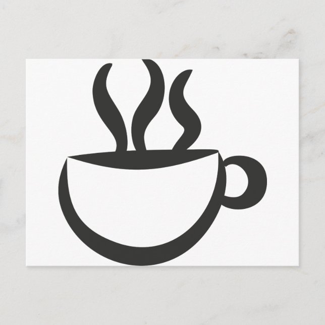 Un café? vykort (Framsida)