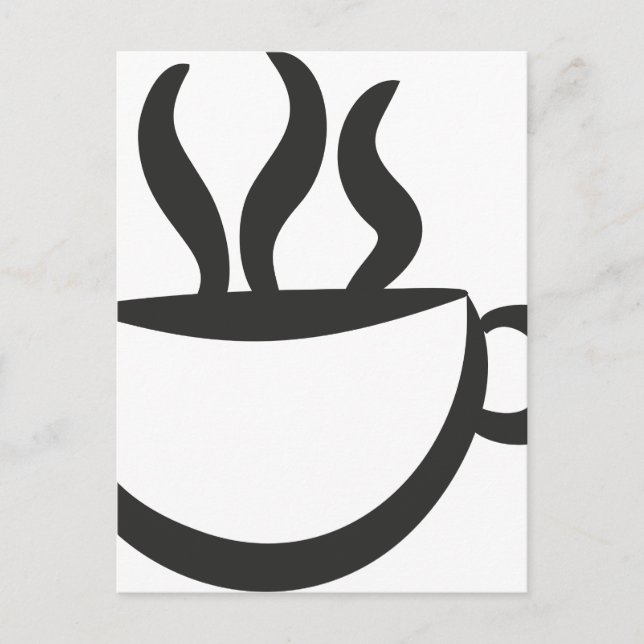 Un café? vykort (Framsida)