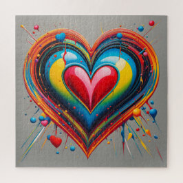 Un coeur éclatant pussel