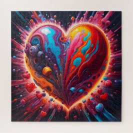 Un coeur en pulsation pussel