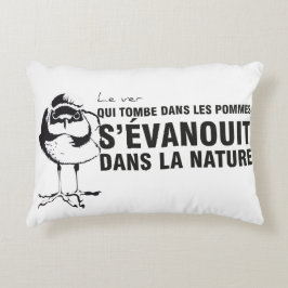 Un coussin à double sens pour amuser l'intérieur prydnadskudde