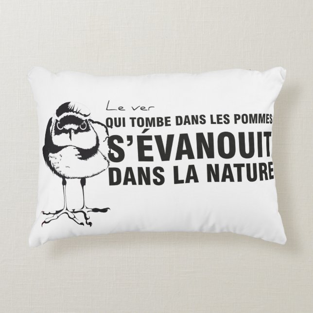 Un coussin à double sens pour amuser l'intérieur prydnadskudde (Framsidan)