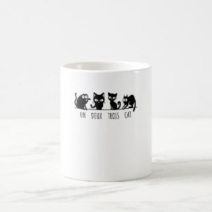Un Deux Trois Cat Kaffemugg