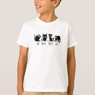 Un Deux Trois Cat T Shirt