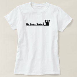 Un Deux Trois Cat T Shirt
