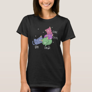 Un Deux Trois Cat Tee Kitten Fransk Cat 13