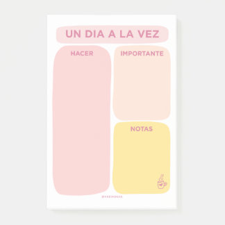 Un Día a la Vez - Post-it Notes Block