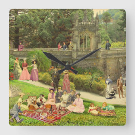 Un domingo de Mayo (Quinta da Regaleira) Fyrkantig Klocka