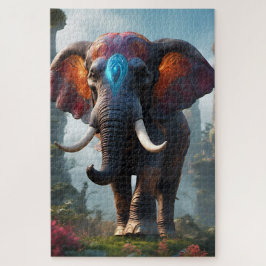 Un éléphant sacré pussel