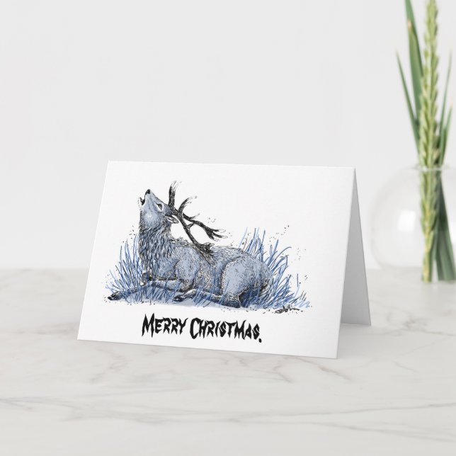 Un-Festlig julkort Helgkort (Framsida)