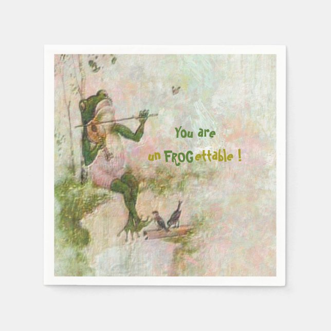 Un Frogettable Pappersservett (Framsidan)