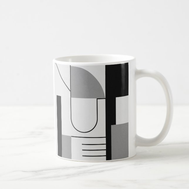 Un image abstraite style années 70 sur un mug. kaffemugg (Höger)