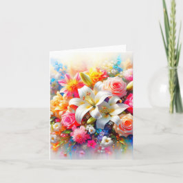 Un Jardin d’Amour Éternel , carte pour tous Tack Kort