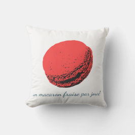 un macaron fraise par jour! kudde