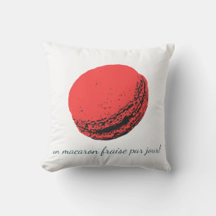 un macaron fraise par jour! kudde
