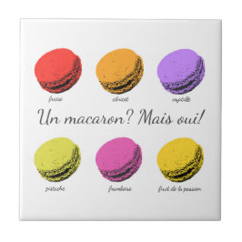 Un macaron? Mais oui! Kakelplatta