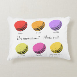 Un macaron? Mais oui! Prydnadskudde