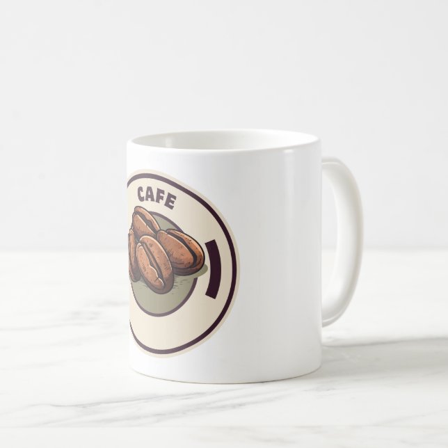 Un mug pour cafés sample kaffemugg (Framsida höger)