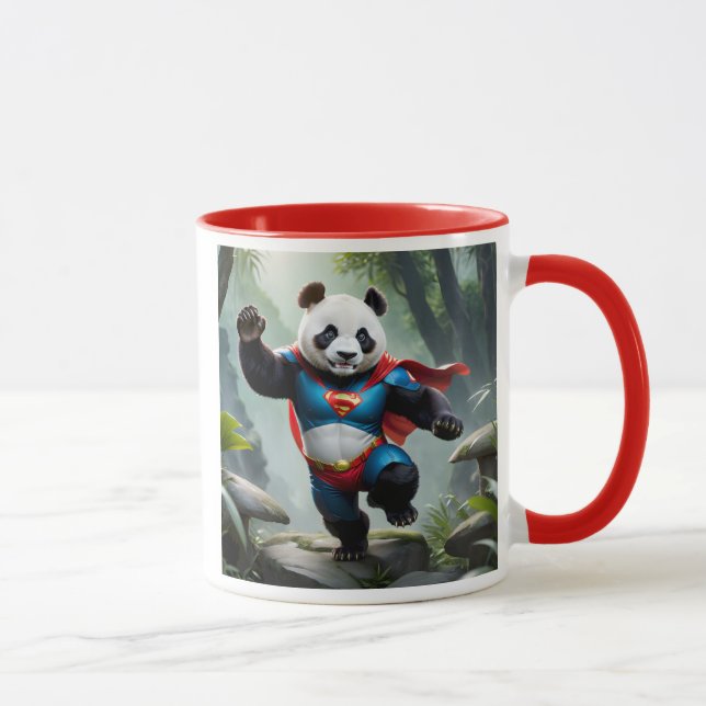 Un panda héro courageux. mugg (Höger)
