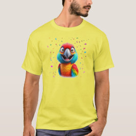 Un perroquet trop drôle. t shirt