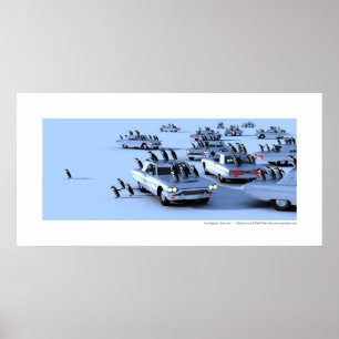 Un pingouin, sinon rien ! - T-Birds on ice Poster