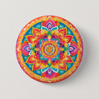 Un simple mandala knapp