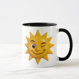 Un soleil rigolo mugg