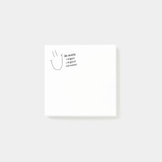 Un-sourire Post-it Block