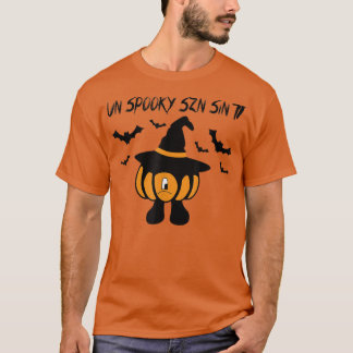 Un Spooky Szn Sin Ti Ledsen Pumpkin Halloween Funn T Shirt