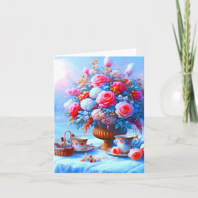 Un Trésor d'Amour, carte pour tous Tack Kort (Framsida)