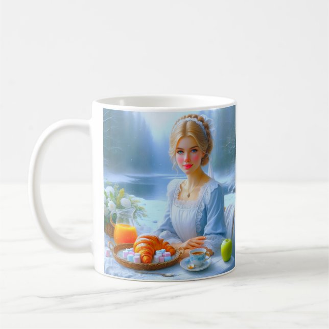 -Un voyage unique à travers des paysages étonnants Kaffemugg (Vänster)