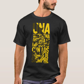 Una Argentina Distinta Javier Milei Remera Shirt T Shirt