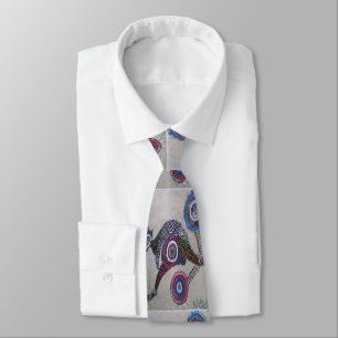 Una corbata para toda ocación con sjuk ños Aborige Slips