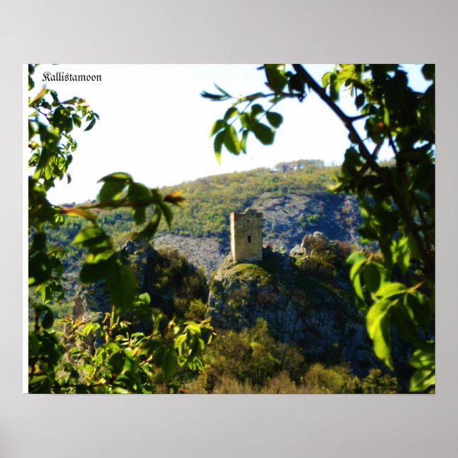 Una cornice, una Torre. Poster (Framsidan)