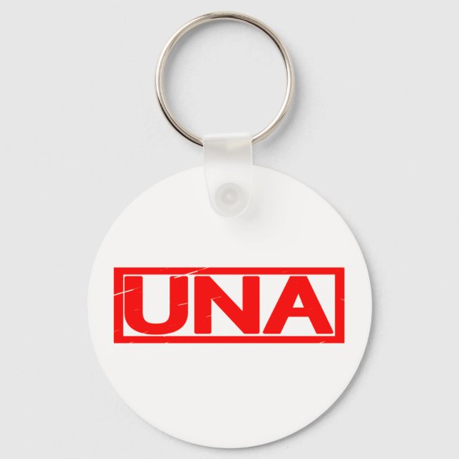 Una Frimärke Nyckelring (Framsida)