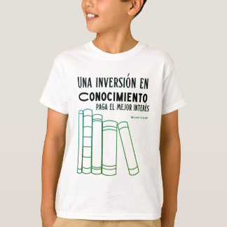 una inċconocimiento paga elmejor interes t shirt