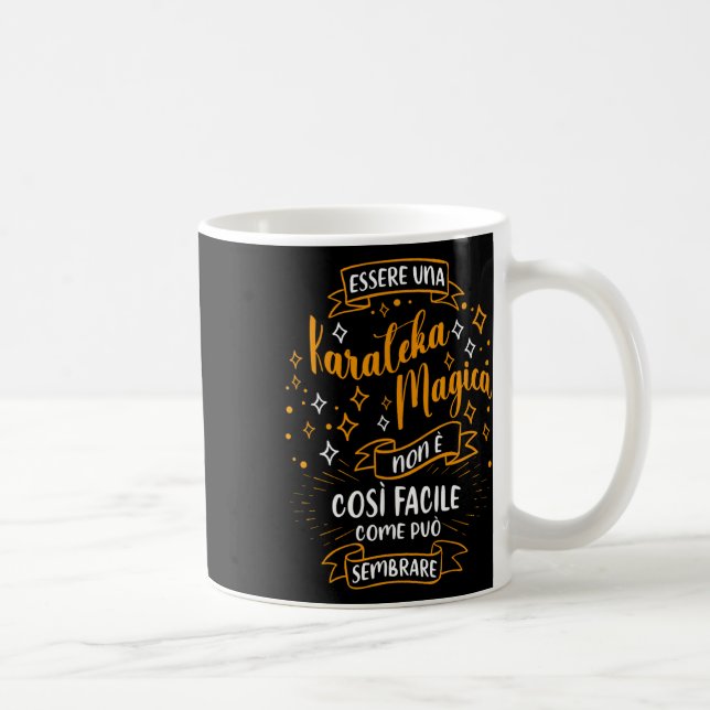 Una Karateka Magica Regalo Karate Ragazza Donna Kaffemugg (Höger)